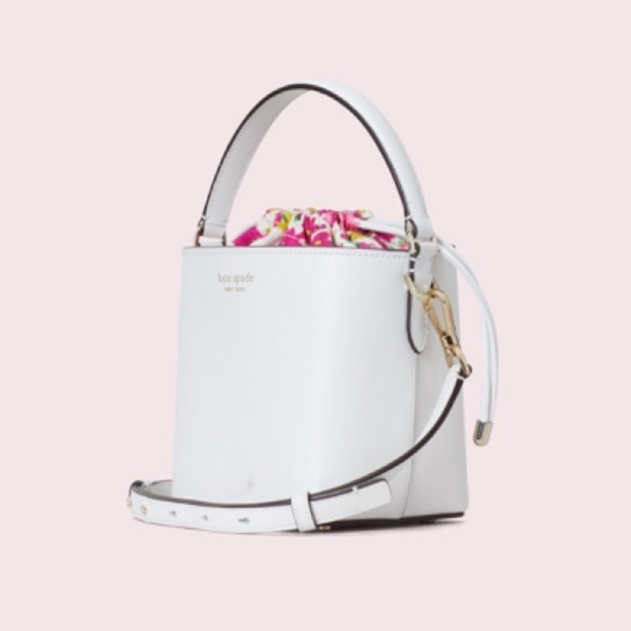 Kate Spade Pippa Small White Bucket Bag, NWT - Picture 3 of 4